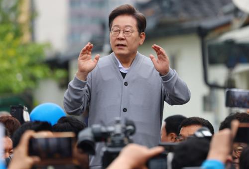 이재명, 농업공약 발표…양곡관리법 개정, 공익직불금 확대도