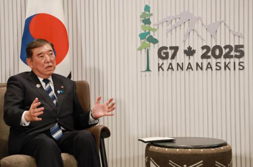 이시바 “李와 한일·한미일 공조 확인…삼국 협력 더 중요해져”