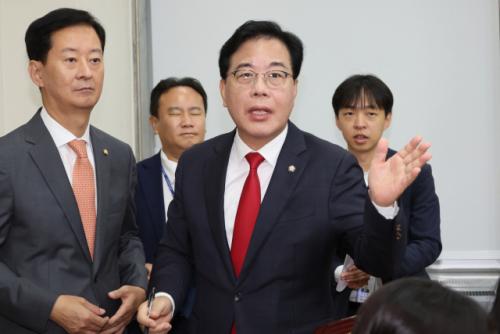 송언석 '노상원 수첩대로…' 발언 인정, "본의 아니게 발생, 유감"