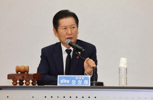 정청래 "제주 4·3 울분 잊을 수 없어…민주당이 든든하게 뒷받침"